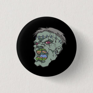 Bóton Redondo 2.54cm Botão gráfico novo de Frankenstein Pinback