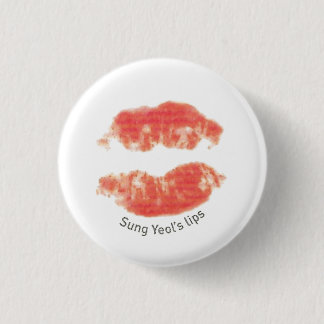 Bóton Redondo 2.54cm Botão infinito da marca do beijo de Sungyeol
