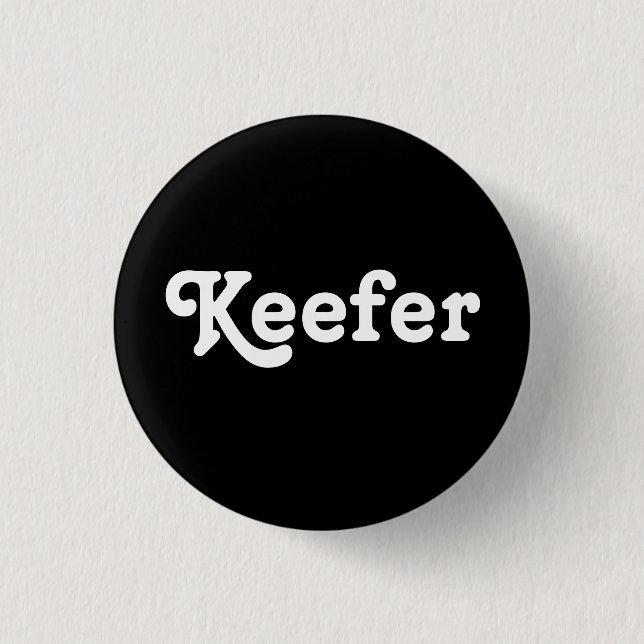 Bóton Redondo 2.54cm Botão Keefer (Frente)