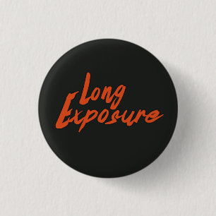 Bóton Redondo 2.54cm botão longo do logotipo da exposição
