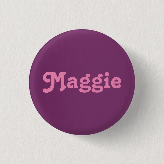 Bóton Redondo 2.54cm Botão Maggie (Frente)