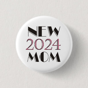 Bóton Redondo 2.54cm Botão Nova Mãe 2022