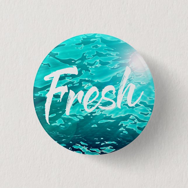 Bóton Redondo 2.54cm Botão novo (Frente)