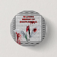 Botão Palestina - Gaza Alerta Pin Botão