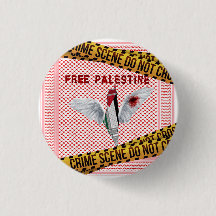 Botão Palestina Livre - Pino Palestina