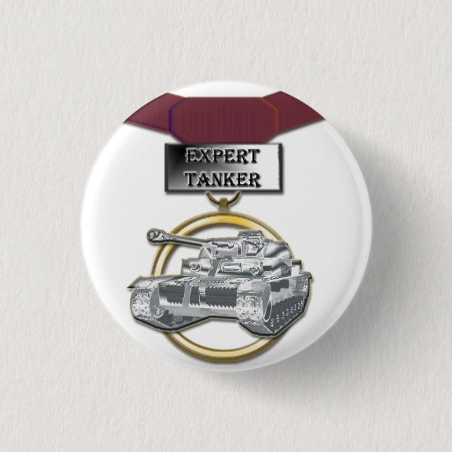 Bóton Redondo 2.54cm Botão perito da medalha do petroleiro (Frente)