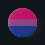 Bóton Redondo 2.54cm Botão Sinalizador do Orgulho Bissexual<br><div class="desc">Botão Indicador do Orgulho Bissexual LGBTQIA Pin Este item apresenta o Sinalizador do Orgulho Bissexual do Arco-Íris LGBT. Vista isto. Diga-lhes que você está fora e orgulhoso. Todo mundo importa. A igualdade é para todos nós. O amor sempre ganha. LGBT | Lésbica | GAY | Bissexual | Transgênero | Pansexual...</div>