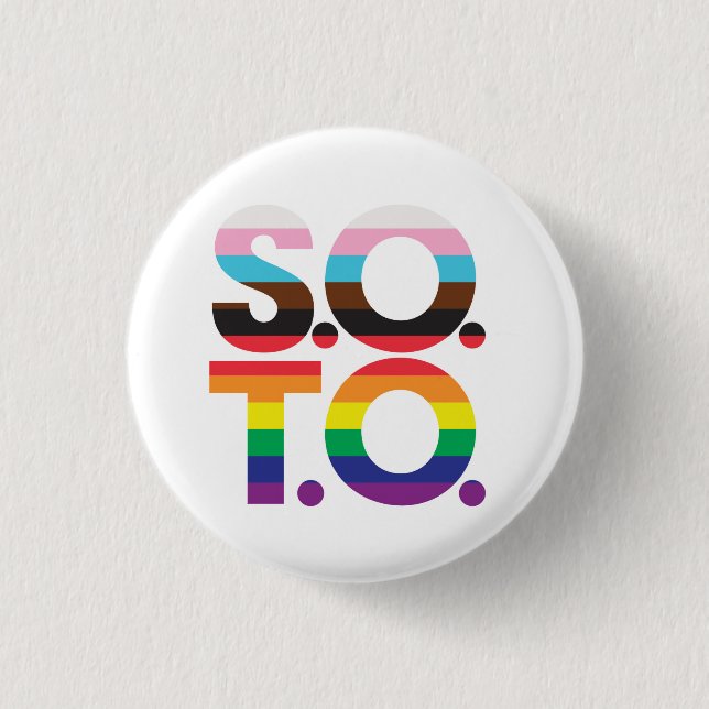 Bóton Redondo 2.54cm Botão Singing Out 2 (Frente)