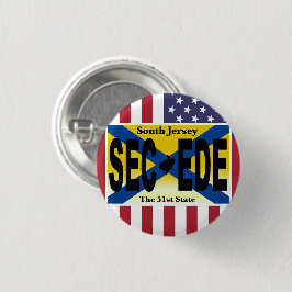 BÓTON REDONDO 2.54CM BOTÃO SUL JERSEY PATRIOT