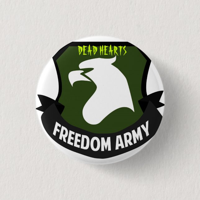 Bóton Redondo 2.54cm Botões inoperantes da novela dos corações (Frente)