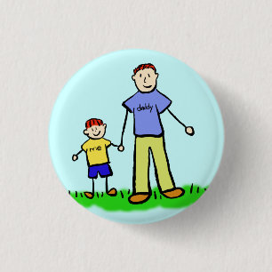 Bóton Redondo 2.54cm Botões Pin Personalizados de Personalidade da Fam