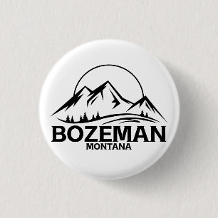 Bóton Redondo 2.54cm Bozeman, Montana