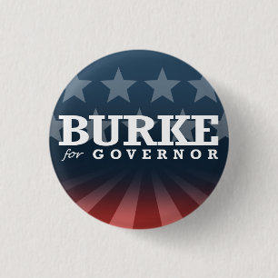 BÓTON REDONDO 2.54CM BURKE PARA O GOVERNADOR 2014