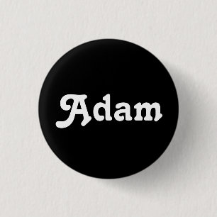 Bóton Redondo 2.54cm Button Adam