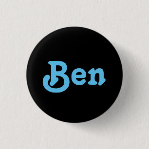 Bóton Redondo 2.54cm Button Ben