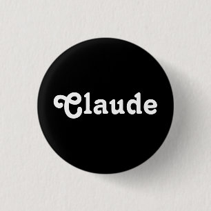 Bóton Redondo 2.54cm Button Claude