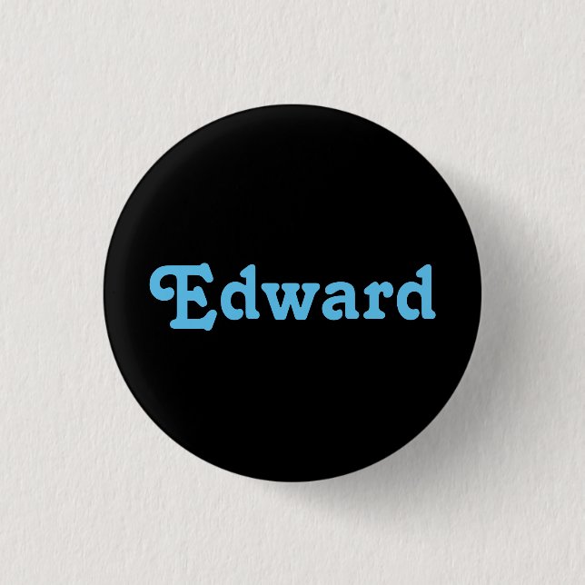 Bóton Redondo 2.54cm Button Edward (Frente)