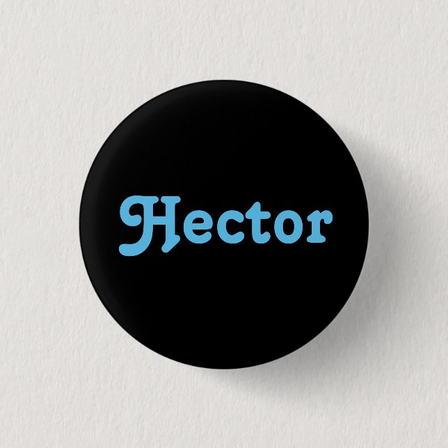 Bóton Redondo 2.54cm Button Hector (Frente)