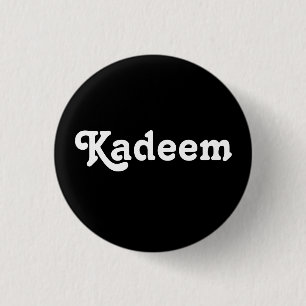 Bóton Redondo 2.54cm Button Kadeem
