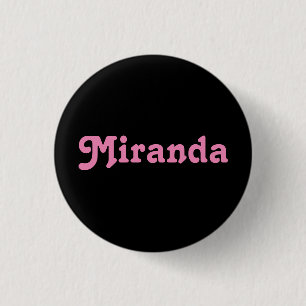Bóton Redondo 2.54cm Button Miranda