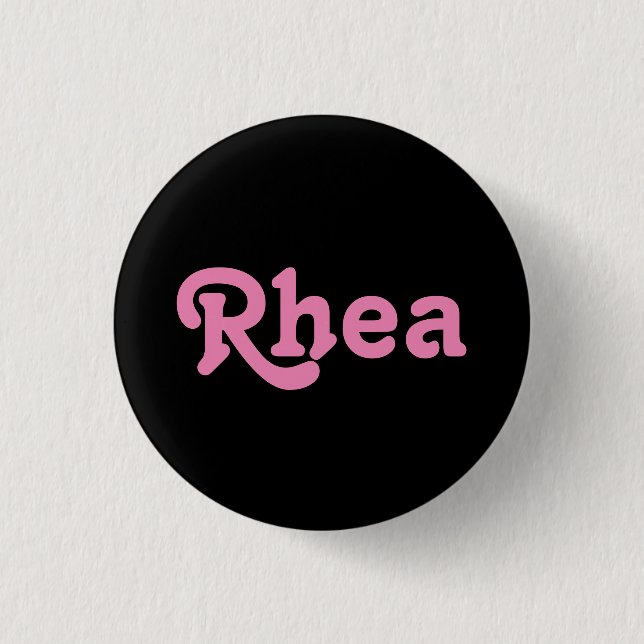 Bóton Redondo 2.54cm Button Rhea (Frente)