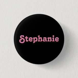 Bóton Redondo 2.54cm Button Stephanie