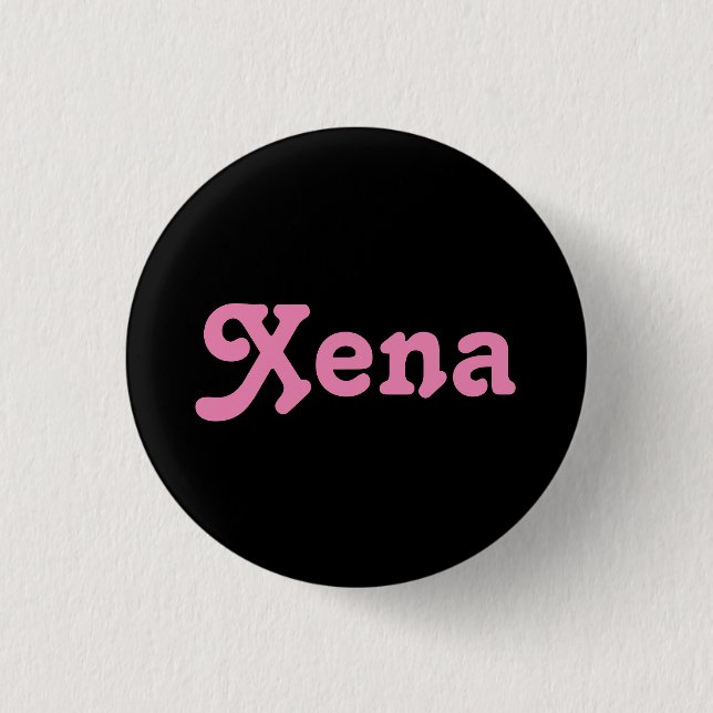Bóton Redondo 2.54cm Button Xena (Frente)