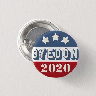 Bóton Redondo 2.54cm Byedon Funny Biden Harris 2020 Eleição (pin back)