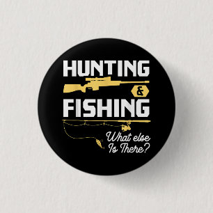 Bóton Redondo 2.54cm Caça e Pesca - O que mais existe - Fishe engraçado