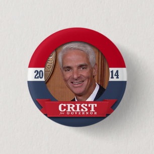 BÓTON REDONDO 2.54CM CAMPANHA CHARLIE CRIST