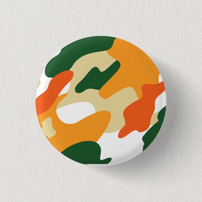 Bóton Redondo 2.54cm camuflagem (Frente)