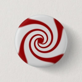 Bóton Redondo 2.54cm Candy Cane Basics Peppermint Drop