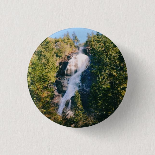 Bóton Redondo 2.54cm Cataratas Shannon, Squamish, Canadá  (Frente)