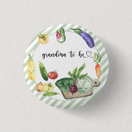 Bóton Redondo 2.54cm Chá de fraldas crescido localmente - Vovó a ser