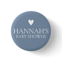 Chá Personalizado Denim Blue Dusty Baby Boy