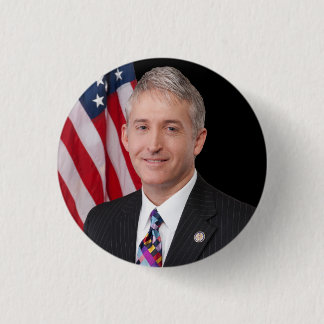 Bóton Redondo 2.54cm Congressista Trey Gowdy