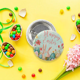 Bóton Redondo 2.54cm Cor da água verde clara do felz pascoa