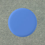 Bóton Redondo 2.54cm Cor Sólida Azul Cornflower<br><div class="desc">Cor Sólida Azul Cornflower</div>