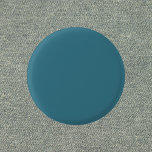 Bóton Redondo 2.54cm Cor Sólida Azul Teal<br><div class="desc">Cor Sólida Azul Teal</div>