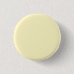 Bóton Redondo 2.54cm Cor Sólido Amarelo-Manteiga