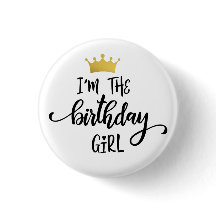 Coroa "Sou a Garota de Aniversário"