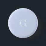 Bóton Redondo 2.54cm Cota Personalizada Lilac Roxo Solar<br><div class="desc">Este lindo púrpura pastel leve é de uma fotografia que tirei de uma flor lilás florescente. Você pode editar este pino de botão com qualquer texto que desejar para seus próprios fins. Escolhi tipografia moderna branca para uma letra monofórica neste lilás azul claro roxo. Design seu próprio logotipo, lema, aspas...</div>