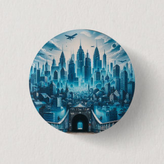 Bóton Redondo 2.54cm Crachá de Arte de grafite