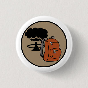 Bóton Redondo 2.54cm Crachá de mérito do saco de Bugout dos escuteiro