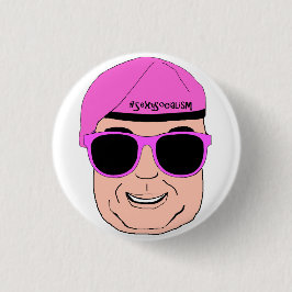 Bóton Redondo 2.54cm crachá do @AngrySalmond
