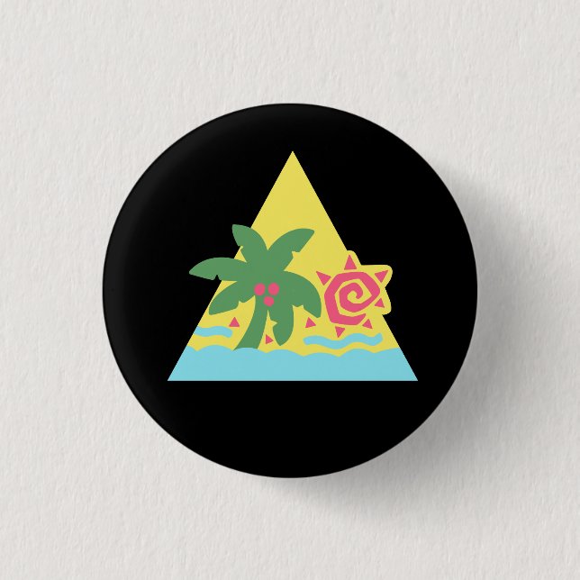 Bóton Redondo 2.54cm Crachá do dom do cabelo do brilho [clássico] (Frente)