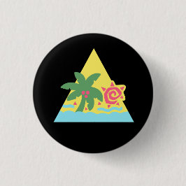 Bóton Redondo 2.54cm Crachá do dom do cabelo do brilho [clássico]