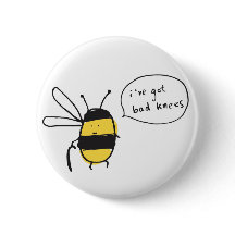 crachá dos joelhos das abelhas