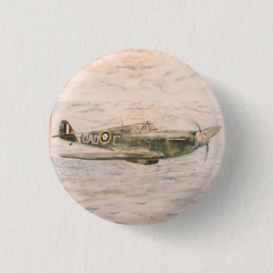 Bóton Redondo 2.54cm Crachá Spitfire