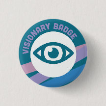 Crachá visionário - Botão